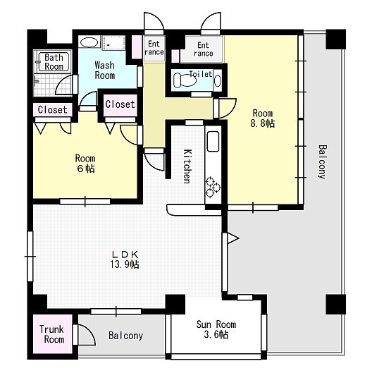 間取り O2 間取り図