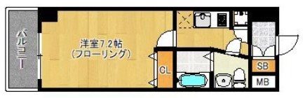 ピュアドームエクサイト博多アネックス  間取り