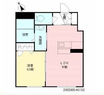 703HouseWest大濠 間取り