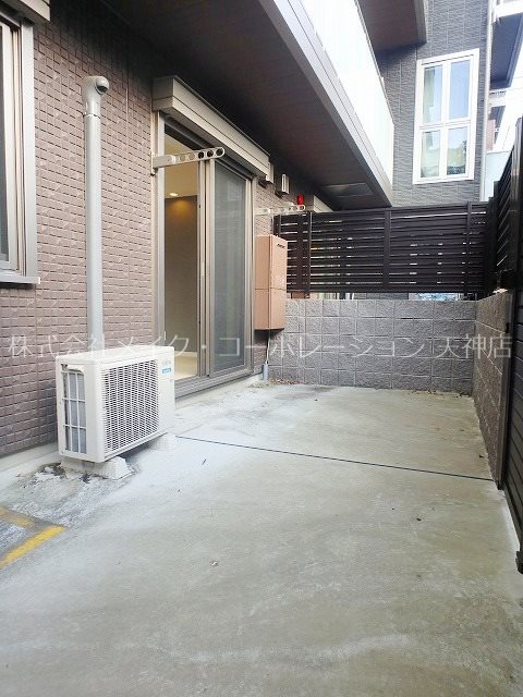 703HouseWest大濠 ベランダ