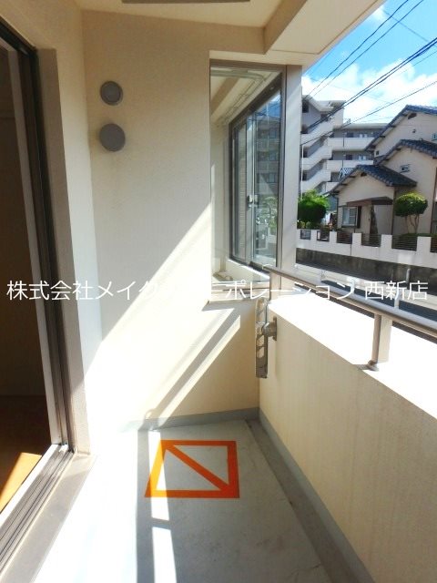 ボーナム七隈 ベランダ