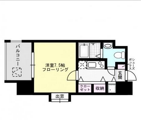 サヴォイ博多ブールバール 間取り