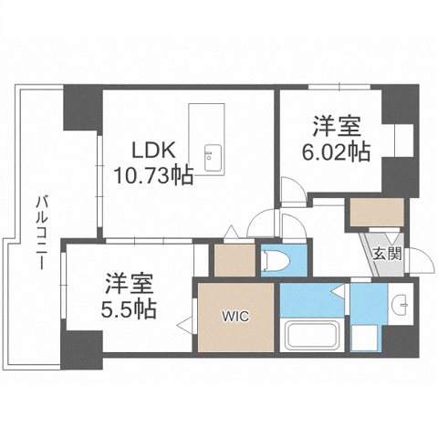 プレジデンス　ざ・荒江 間取り