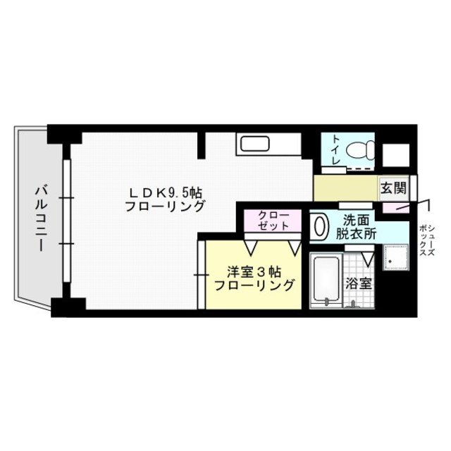 ヴィラハイネス舞鶴 間取り