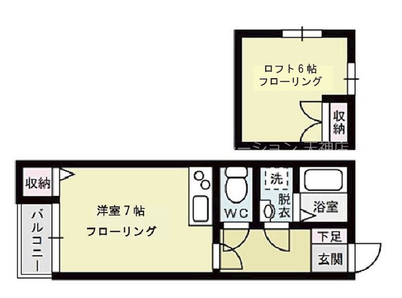 メイプルリーフ大手門 間取り
