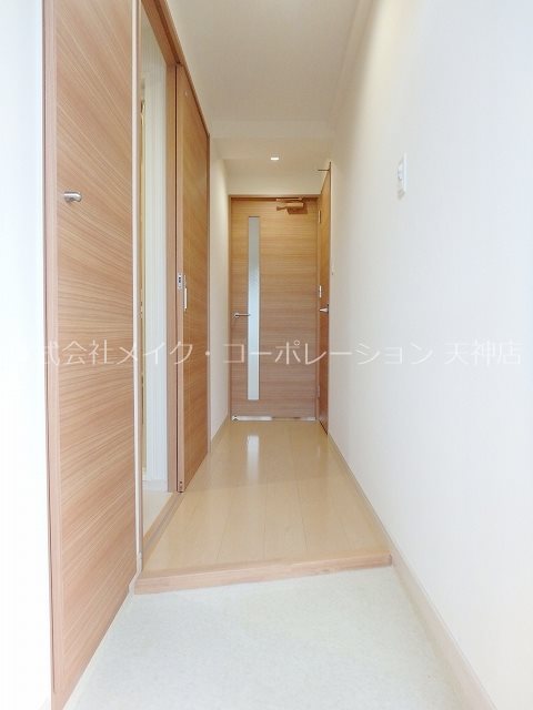 玄関 エーデル大濠 玄関