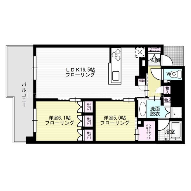 グランドメゾン浄水ガーデンシティセントラルフォレストⅠ 間取り