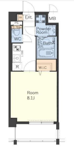 ヴィッラ アプリーレ西新南【Dタイプ】 間取り