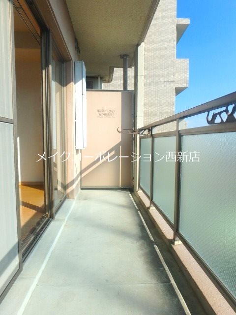 クラージュ田島 ベランダ