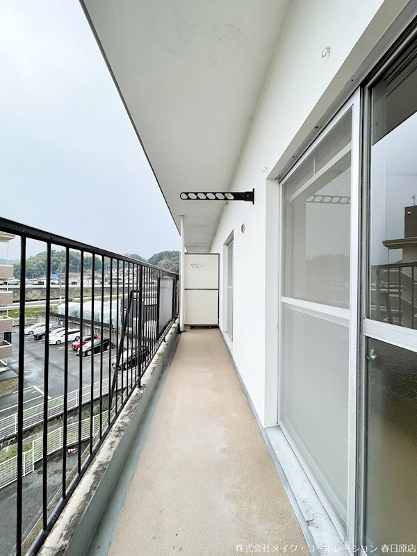 白金ハイツ ベランダ