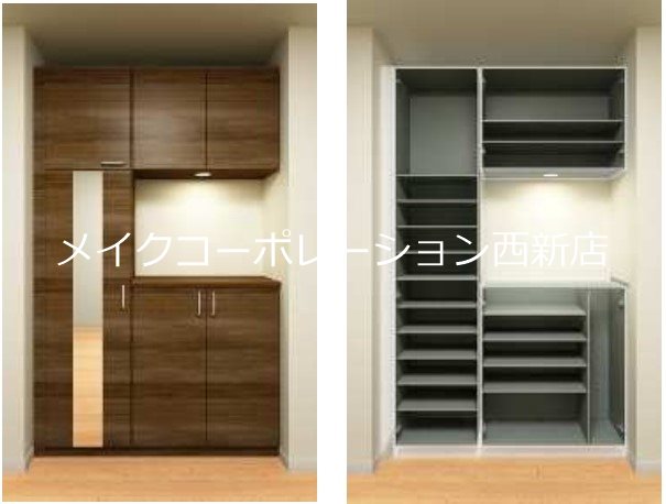Avenir西新 玄関
