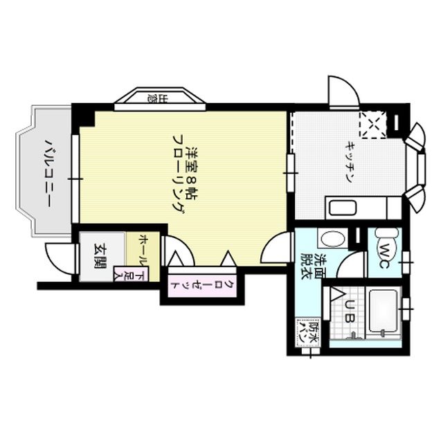 ＮＢプレイス 101号室 間取り