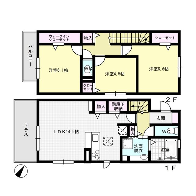 Felice・otto 101号室 間取り