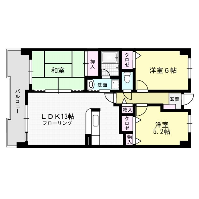 間取り 第2世利ビル 間取り図