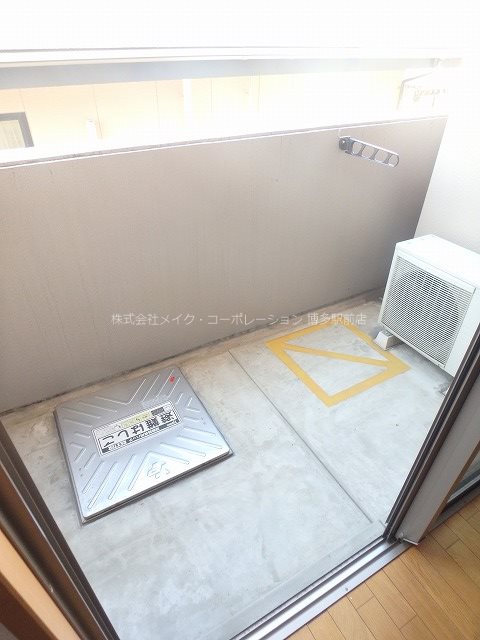 ピュアドームブライトン博多 ベランダ