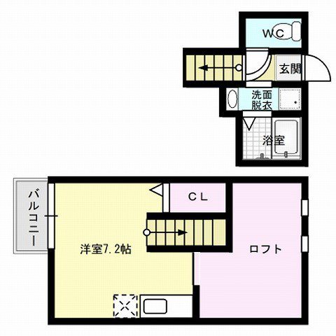 ピュール西新 間取り