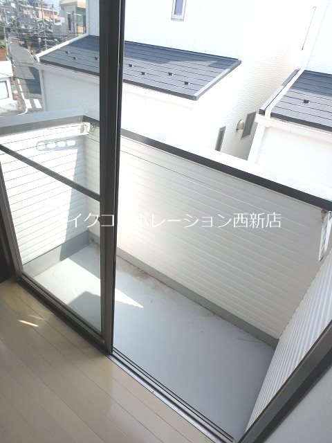 ピュール西新 ベランダ