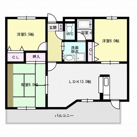 ラフィネ舞 間取り