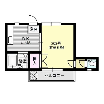 グレイスフルハイツ 間取り
