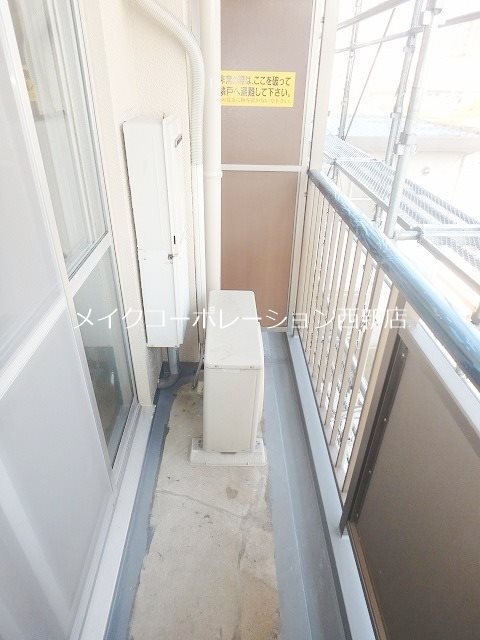 アリエス室見 ベランダ