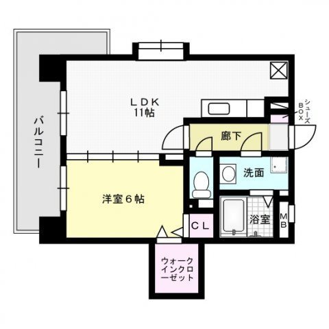 ビオラ愛宕 間取り