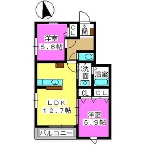 コスモ・S南庄 間取り