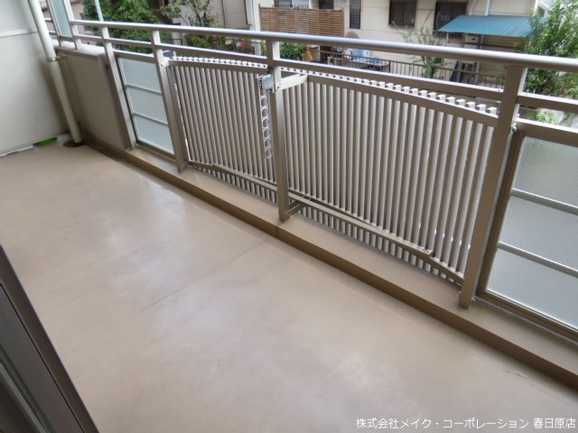 写真は同型タイプ メルベーユ・大野城 ベランダ