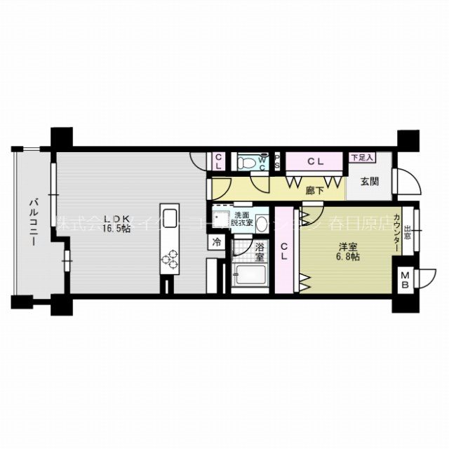 グランデ東雲 間取り