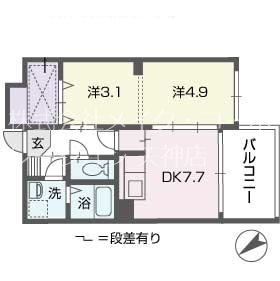フェイスカミーユ  間取り
