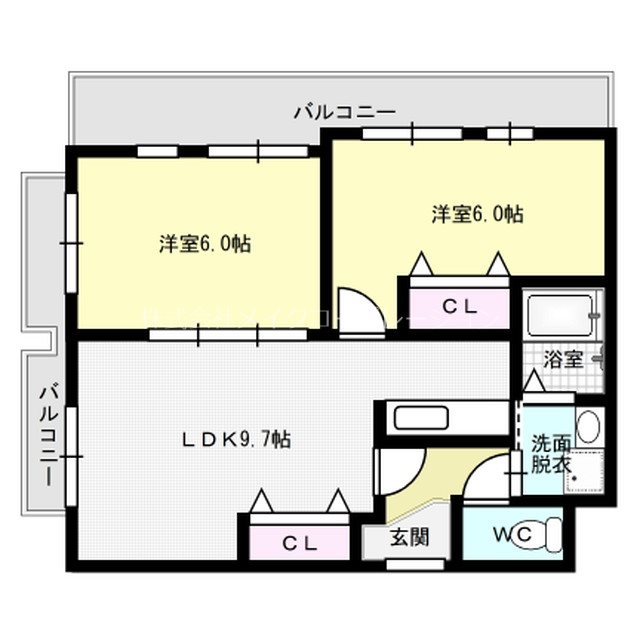 ソレアード平和 間取り