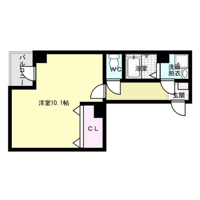 Chloranthus光丘 201号室 間取り
