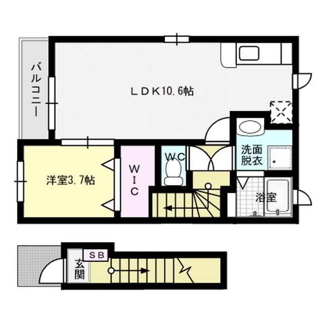 間取り メゾン 宏栄 間取り図