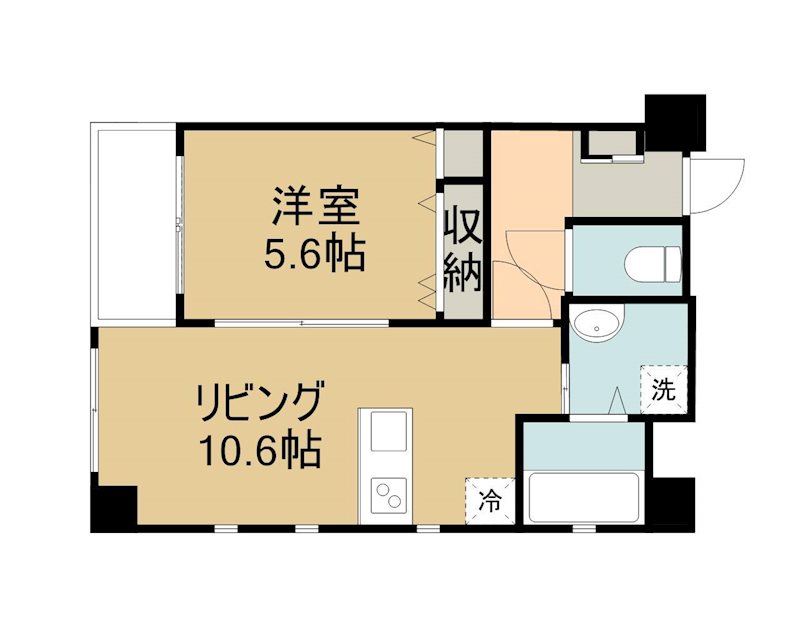 New Winds草香江  間取り