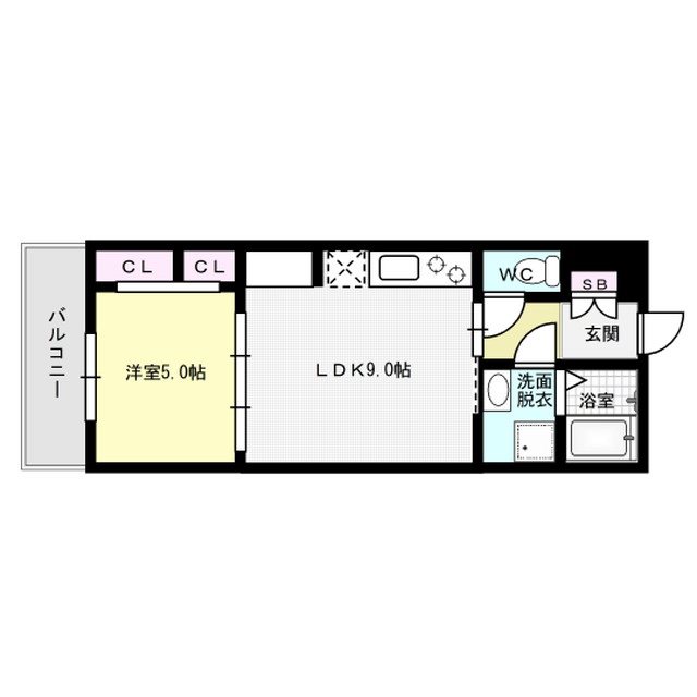リブリ・アイリス諸岡 間取り