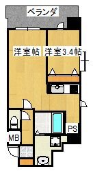 第48川崎ビル【4号】 間取り