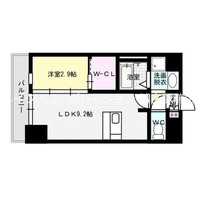 ネストピア博多祇園 間取り