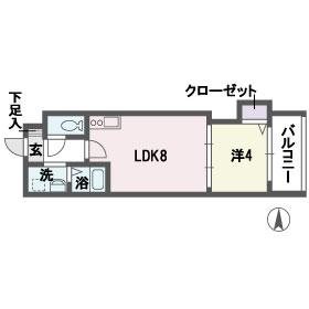 アミューゼ博多 間取り