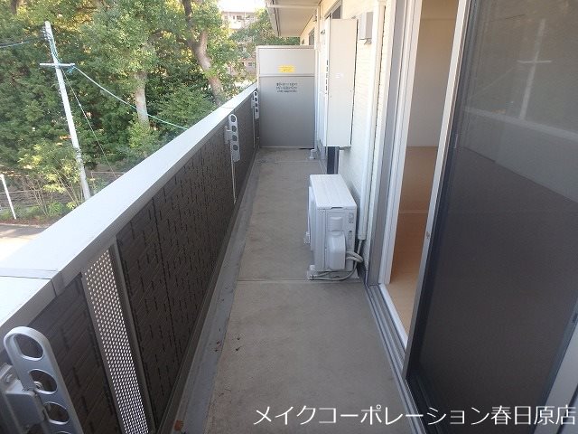写真は同型タイプ 優水C棟 ベランダ