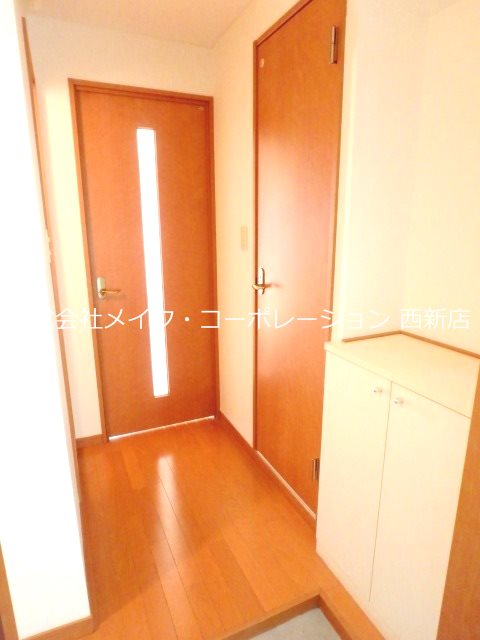 玄関 ピュアドームアリエス姪浜 玄関