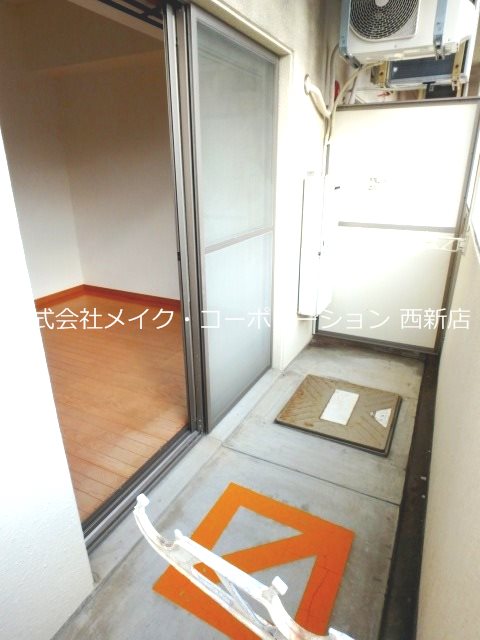 ベランダ ピュアドームアリエス姪浜 ベランダ