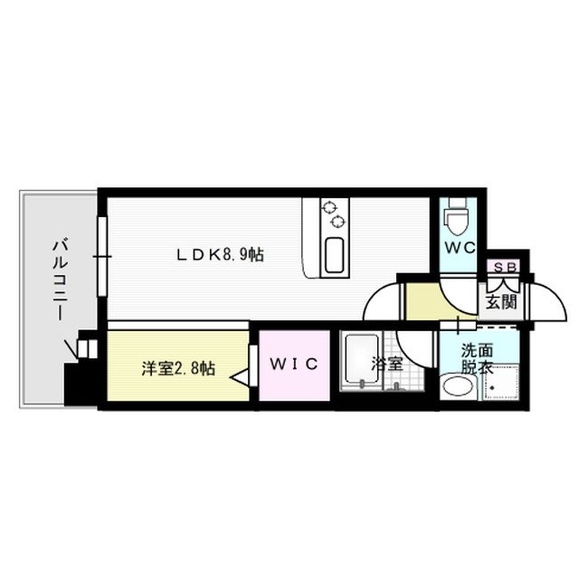 エンクレスト博多リバティ 間取り