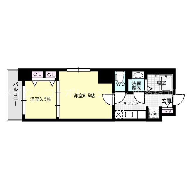 リヴィエールシャン豊 間取り