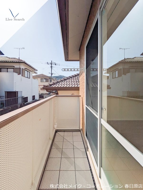 ファミール那珂川 ベランダ