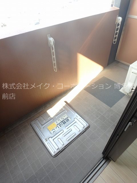 ネストピア箱崎駅前 ベランダ