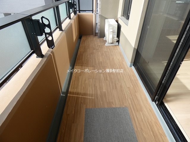 デュオヴェール博多駅 ベランダ