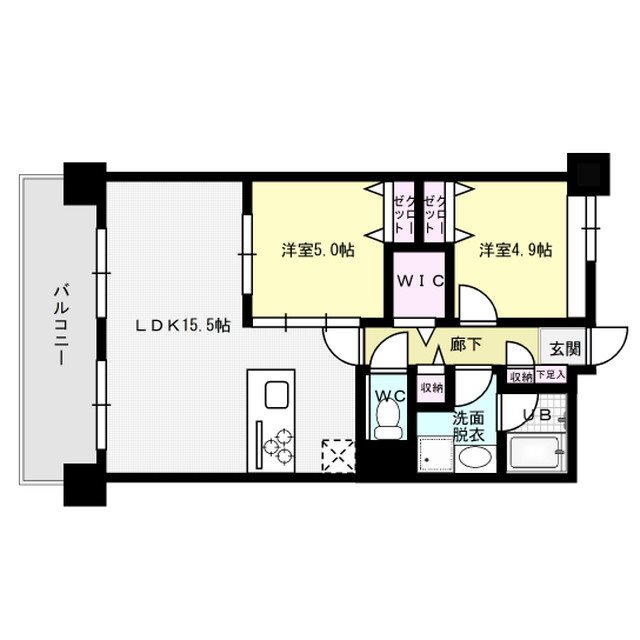 エアポート博多ワード 間取り