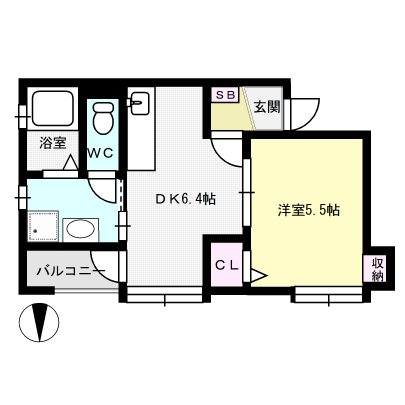 レジデンス姪浜 間取り