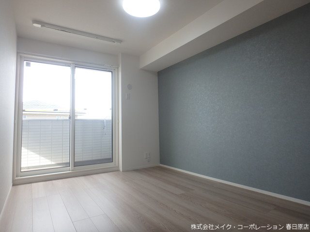 写真は同型タイプ D-room五十川 ベッドルーム