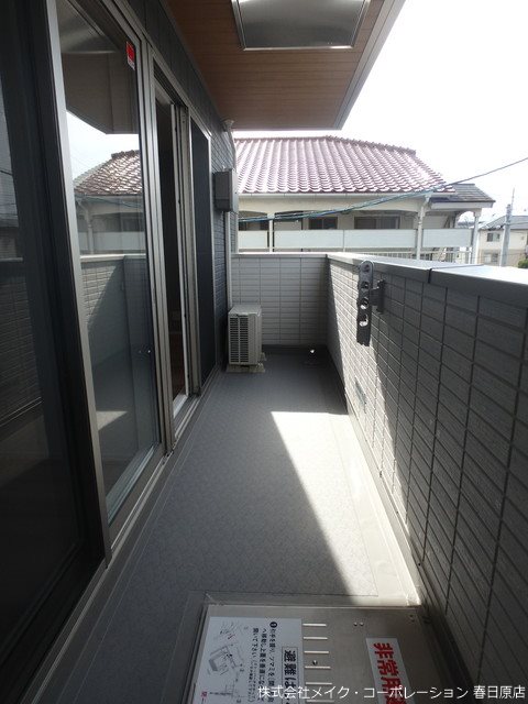 写真は同型タイプ D-room五十川 ベランダ