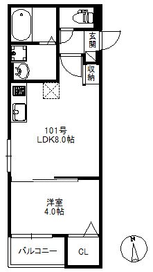 ハレクラニ野芥 間取り